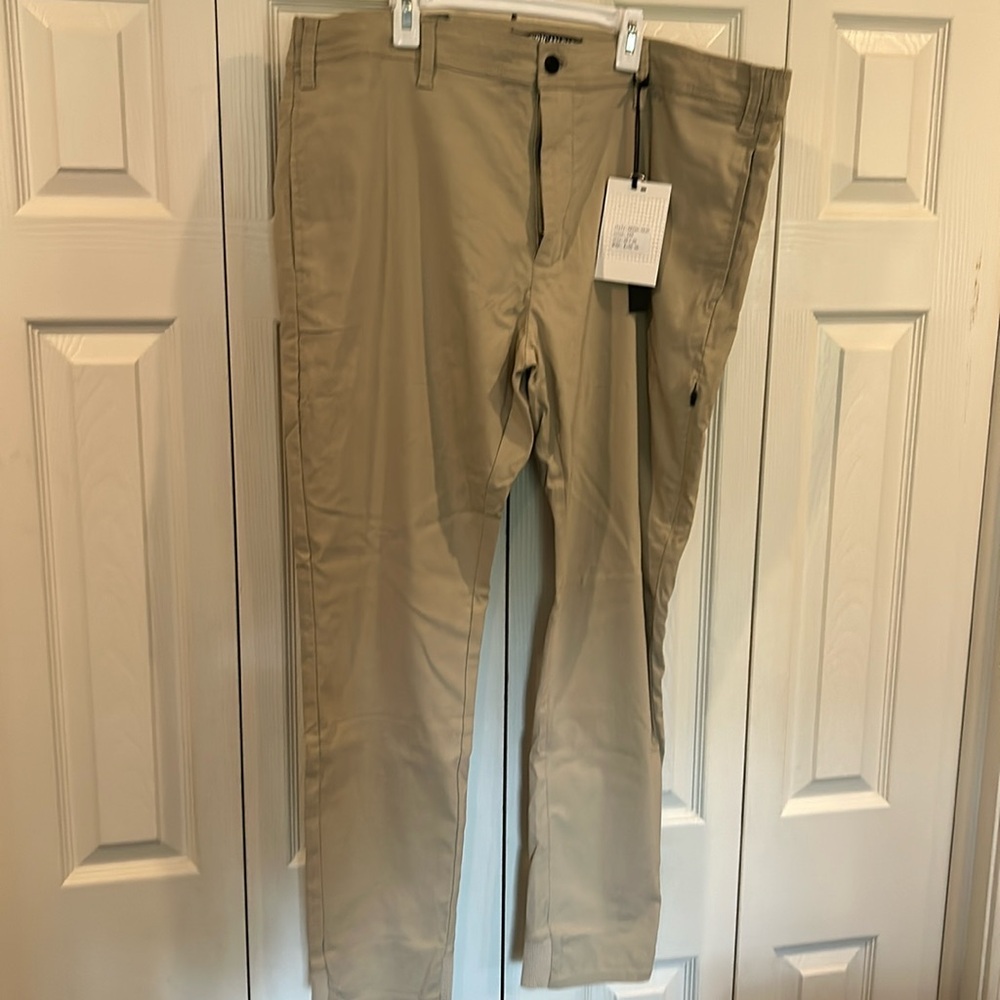 Mens khaki athletic pants. American Rag.  38x30